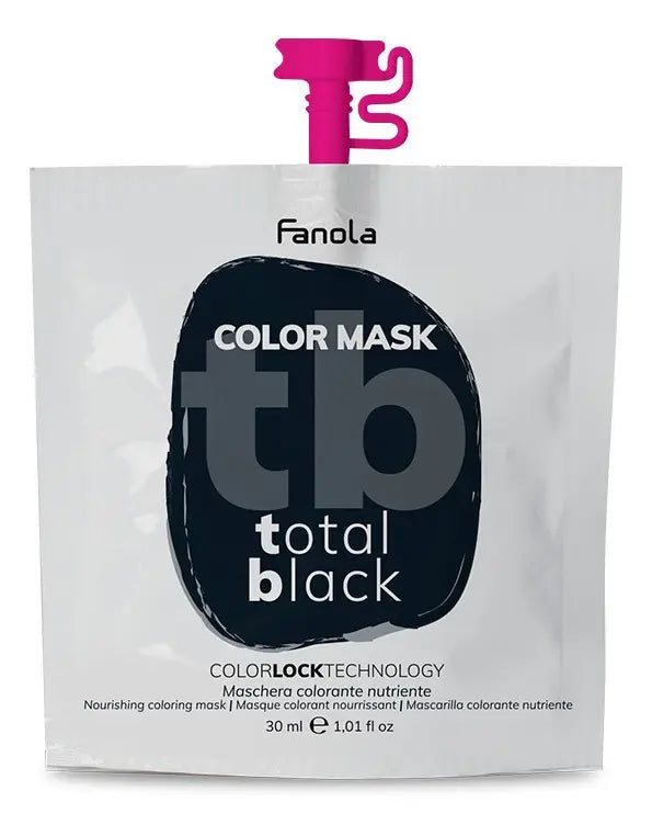MASCARILLA FANOLA COLOR TOTAL BLACK 30 ML