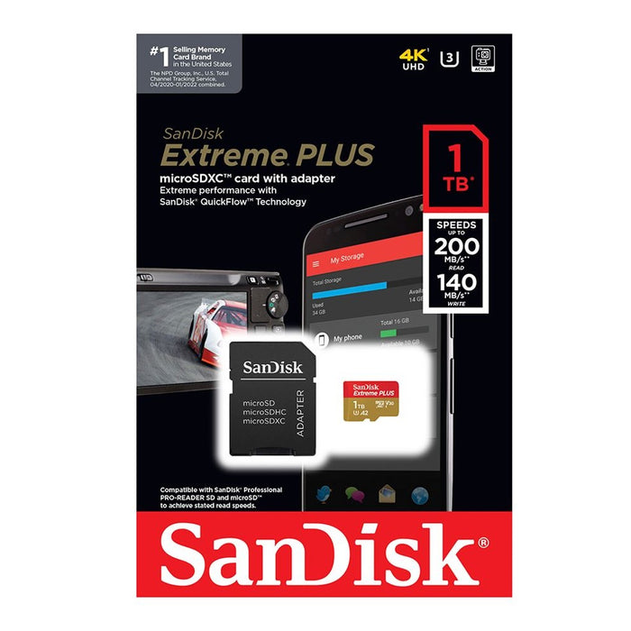 Memoria Micro SD Sandisk Extreme Plus 1TB