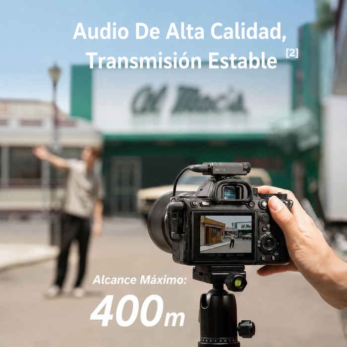 Micrófono Profesional DJI Mic Mini Con Cancelación De Ruido (1 TX + 1 RX)