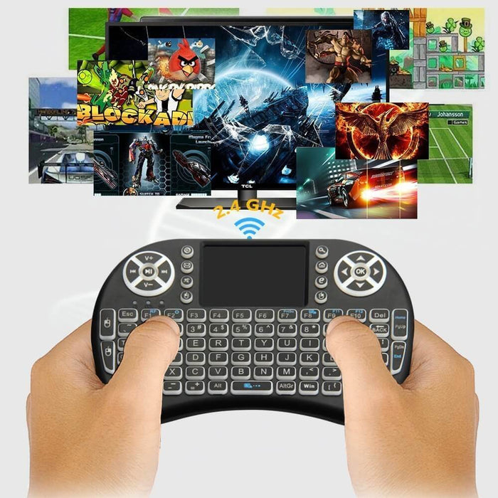 Mini Teclado LED Backlit USB
