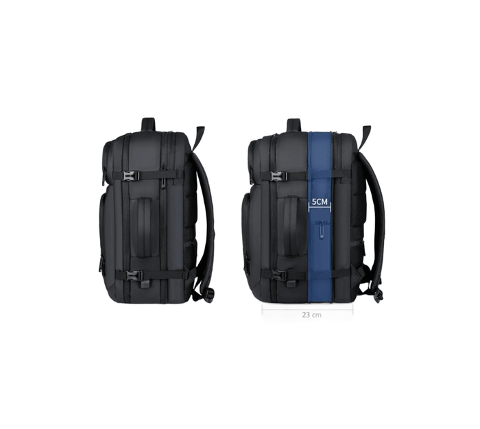 Mochila De Gran Capacidad Impermeable Con Puertos De Carga USB (17'')