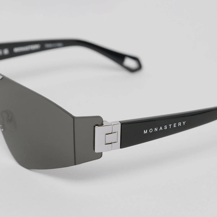 LAIN SUNGLASSES SHINY SILVER - Monastery