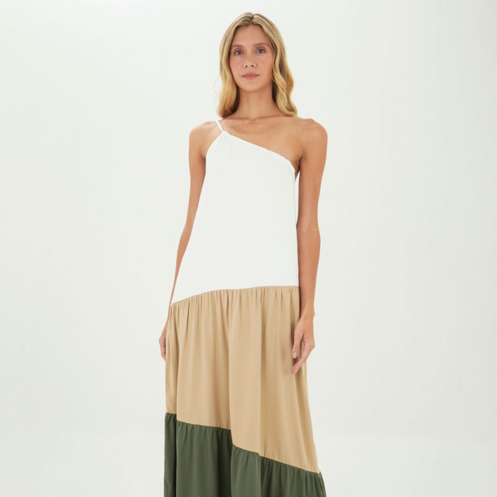 Multicolor Clara long dress
