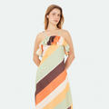 Multicolor Marbella Long Dress