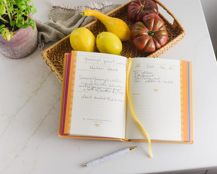 My Family Recipe Journal: With Prayers & Scriptures (A Blank Recipe Book with Space for 80 Recipes) – Create an Heirloom Family Cookbook to Pass Down to Future Generations