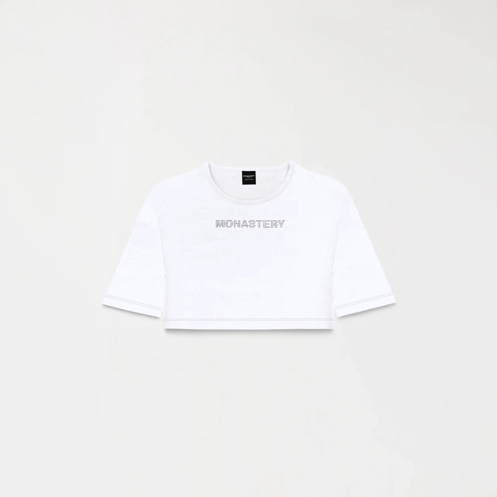NICOLLE CROP TOP WOMEN WHITE - Monastery | Tienda Oficial Colombia