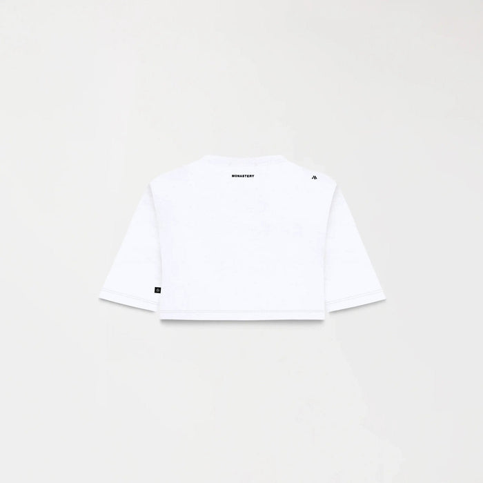 NICOLLE CROP TOP WOMEN WHITE - Monastery | Tienda Oficial Colombia
