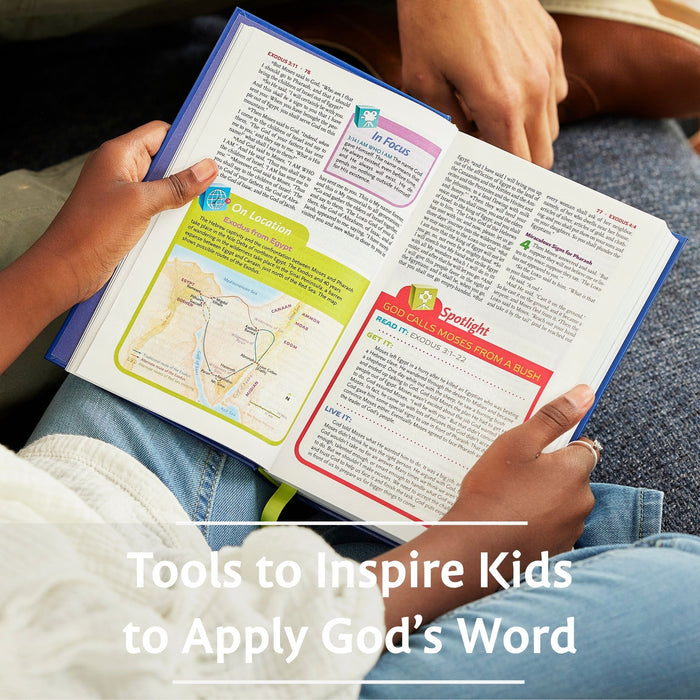 NKJV, Study Bible for Kids: The Premier Study Bible for Children (Ages 7-12)