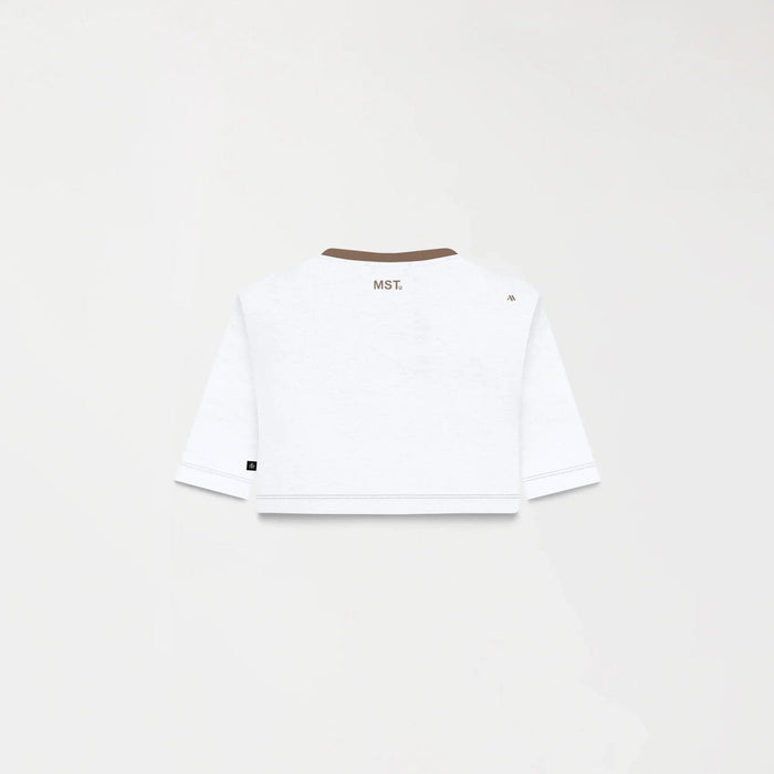 NOORA CROP TOP WOMEN WHITE - Monastery | Tienda Oficial Colombia