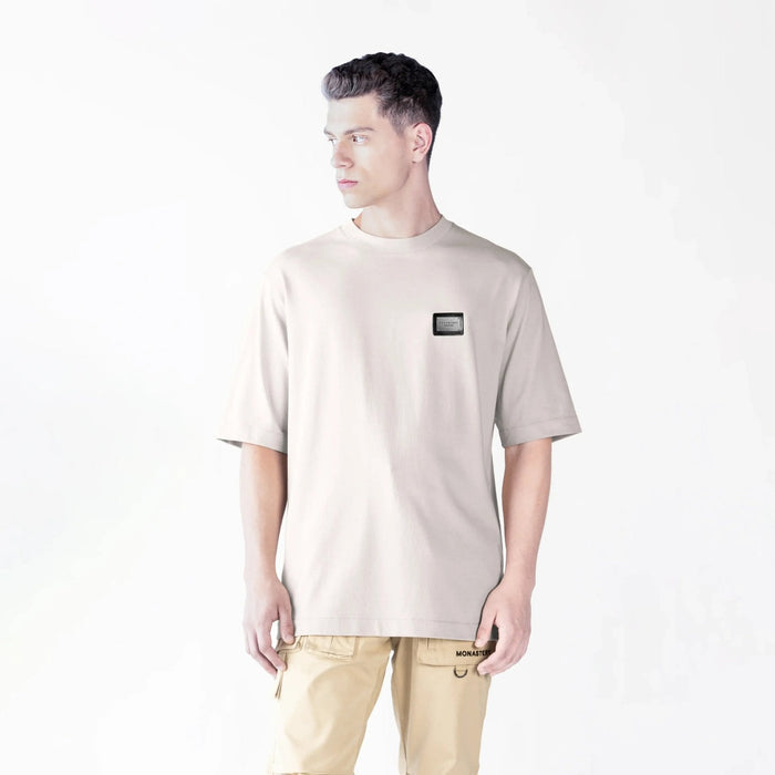 OLDINGHAM T - SHIRT OVERSIZED MEN MOONBEAM - Monastery | Tienda Oficial Colombia