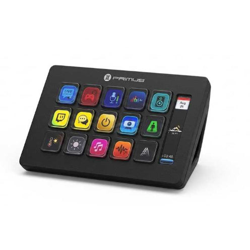 PANEL DE CONTROL PRIMUS STREAM DECK 15KEY LCDUSBBLACK