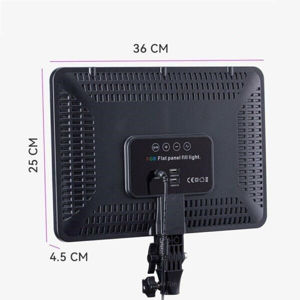 Panel LED Profesional PL-36 Con Control Remoto Y Tripode Incluido