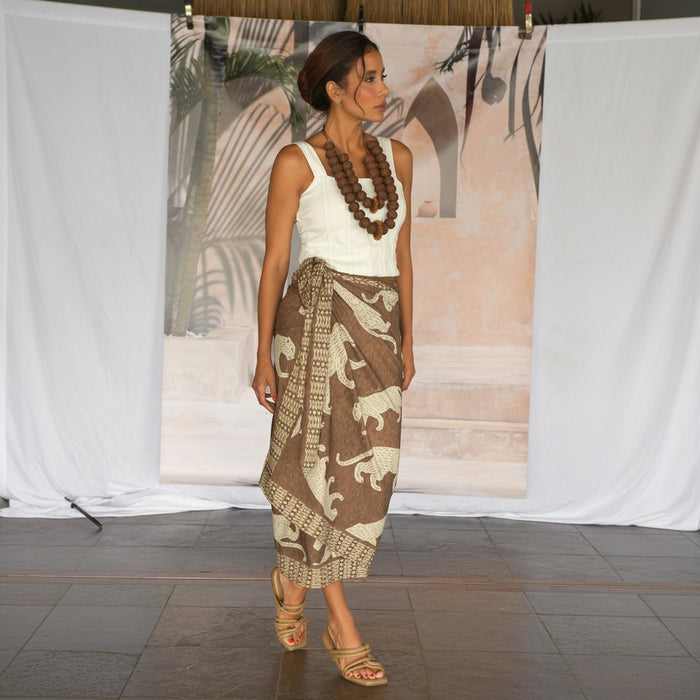 Pareo Sarong 002 – Wild Chocolate