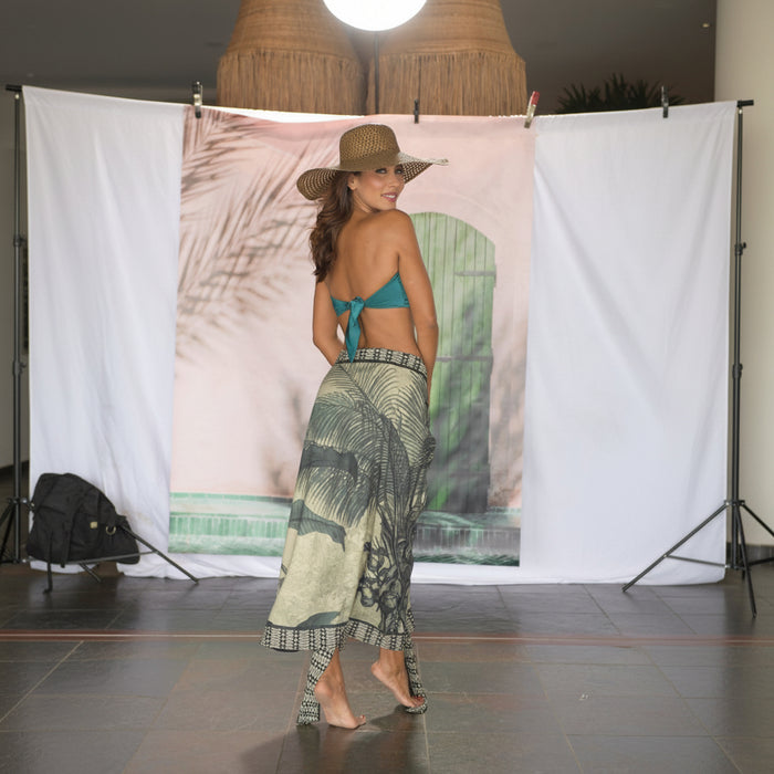 Pareo Sarong 011 – Tropical Palm