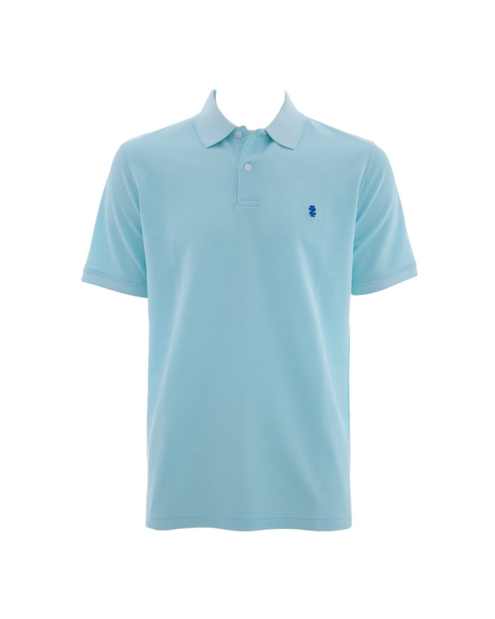 Poloshirt Izod Mangas Cortas Liso para Caballeros