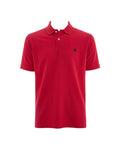 Poloshirt Izod Mangas Cortas Liso para Caballeros