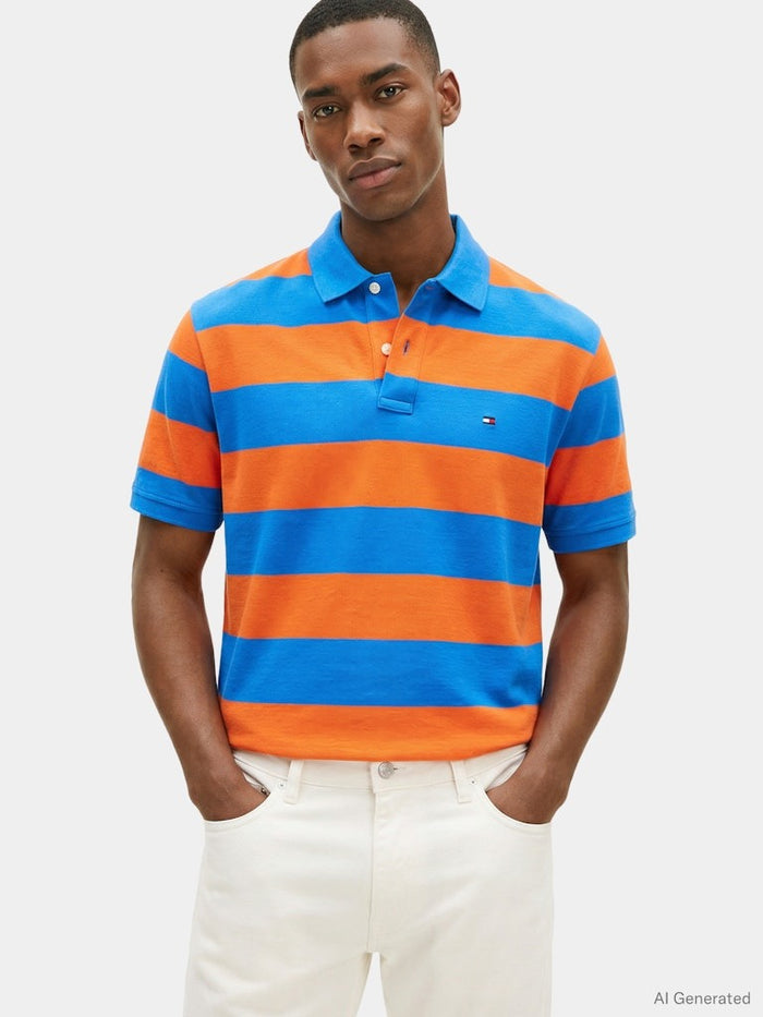 Poloshirt Tommy Hilfiger Mangas Cortas Rayas para Caballeros