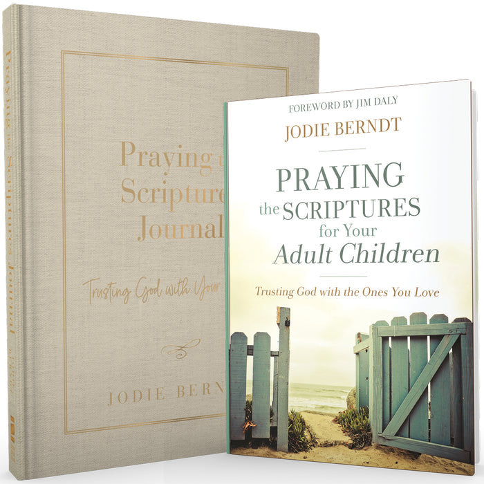 Praying The Scriptures For Your Adult Children Book + Praying the Scriptures Journal Bundle