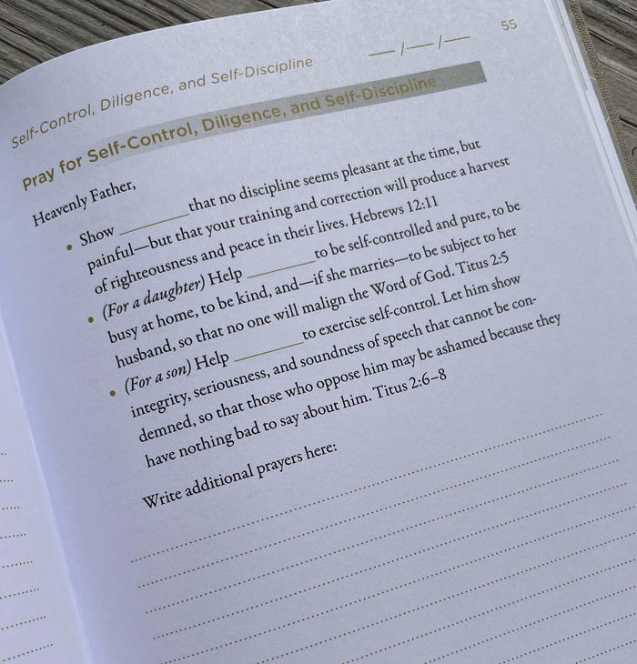 Praying The Scriptures For Your Adult Children Book + Praying the Scriptures Journal Bundle