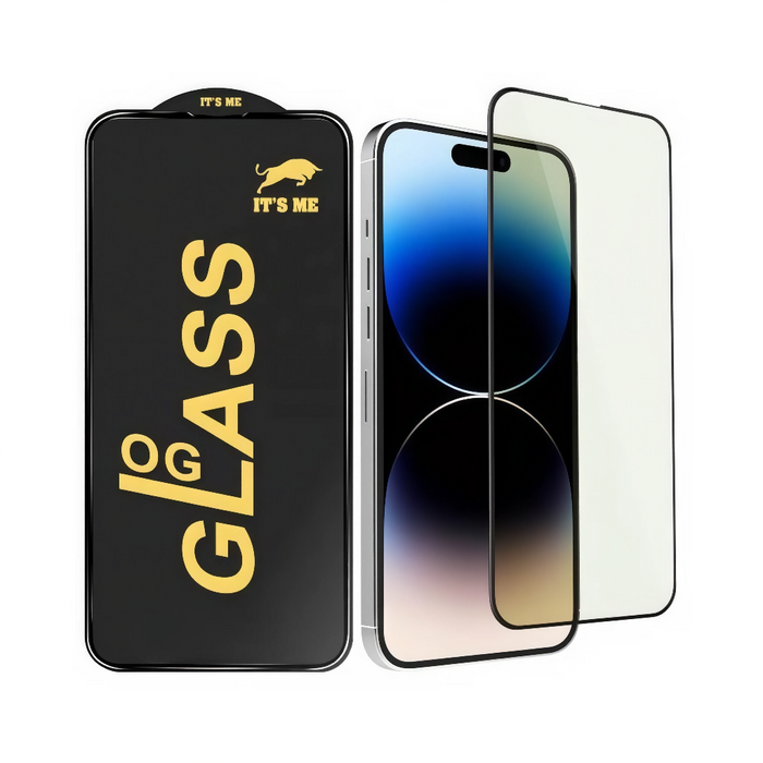 Protector De Pantalla De Vidrio Templado Para iPhone 15/16 Pro/Pro Max 9H Ultra Transparente