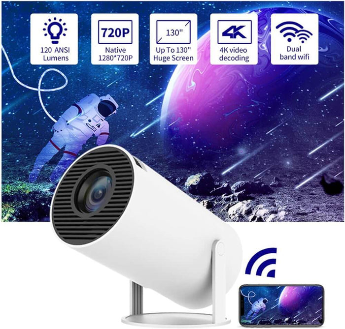 Proyector Mini Portátil HY300 Android 9.0