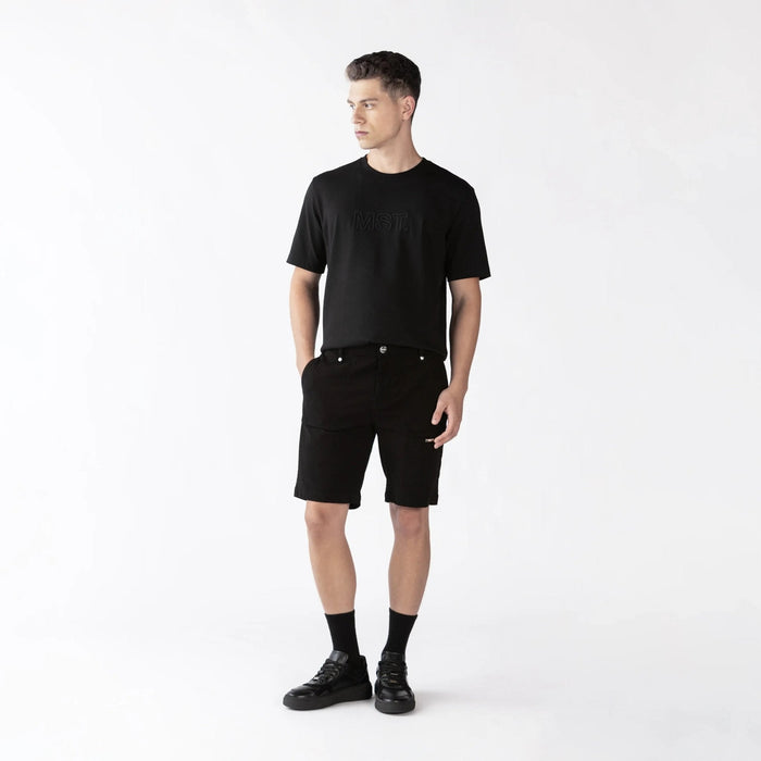 RAJ 2 DENIM SHORT MEN BLACK - Monastery | Tienda Oficial Colombia