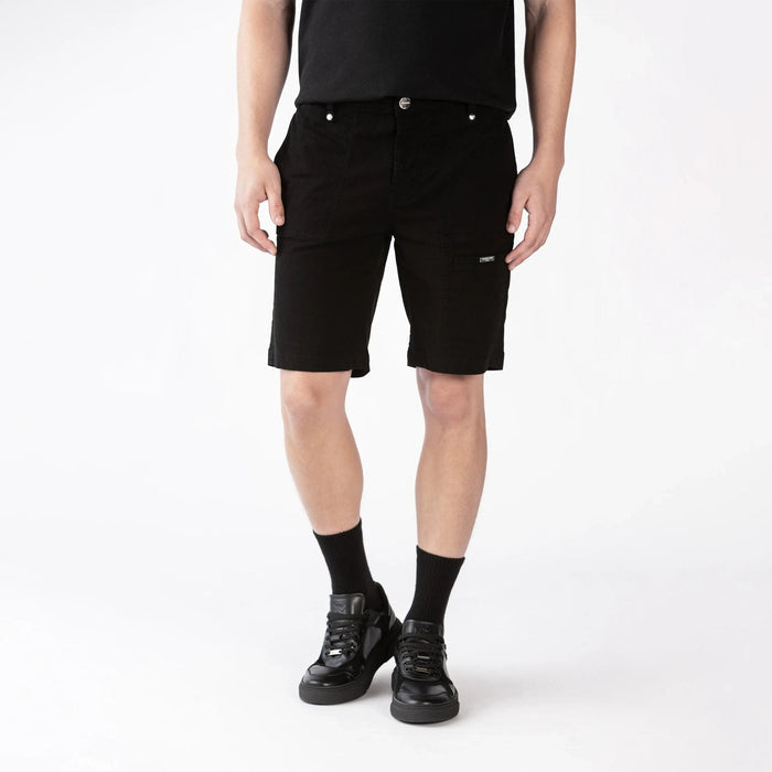 RAJ 2 DENIM SHORT MEN BLACK - Monastery | Tienda Oficial Colombia