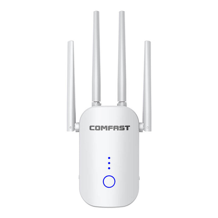 Repetidor WIFI 4 Antenas 2.4G 5G Comfast 1200Mbps