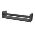 Repisa Prat-k 08786.045 45x10x10cm Pared Decorare Negro