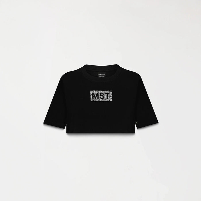 RIVER CROP TOP WOMEN BLACK - Monastery | Tienda Oficial Colombia