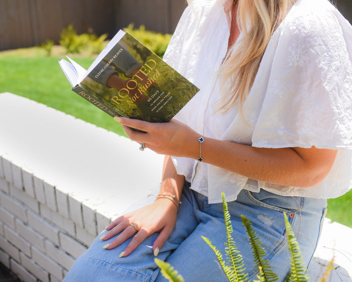 Rooted, Not Rushed: 90 Days to Ground You When You Feel Pulled in Every Direction (A 90-Day Devotional)