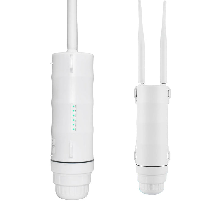 Router WiFi Exterior 4G LTE De Alta Potencia Con Antenas y PoE