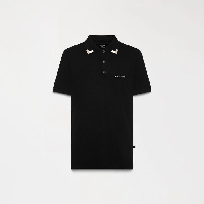 SARDEN POLO MEN BLACK - Monastery | Tienda Oficial Colombia