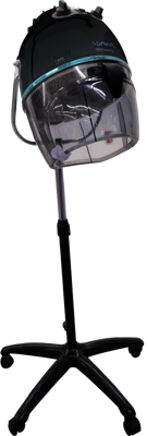 Secador Pelo Daiwa Dwshd828bck Pedestal Negro Clasico