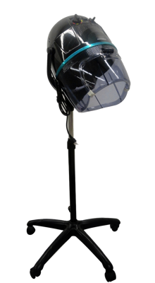 Secador Pelo Daiwa Dwshd848bck Pedestal Negro Contemporaneo