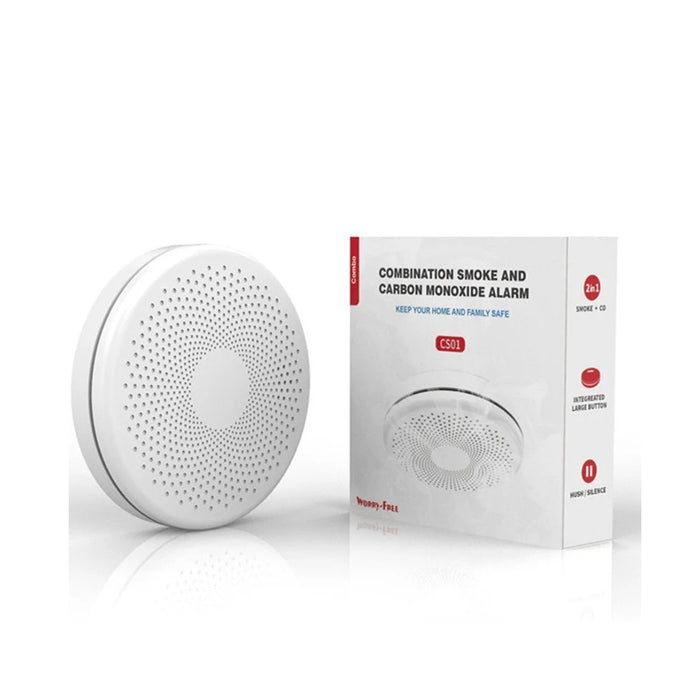 Sensor Inteligente WiFi De Humo Y Monóxido De Carbono