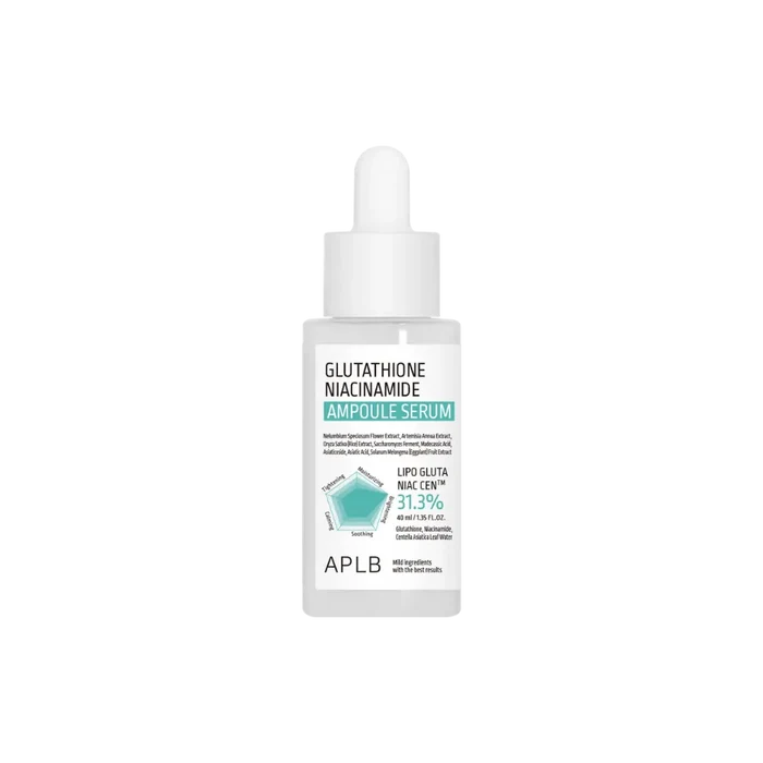 Sérum Iluminador APLB Glutathione Niacinamide Ampoule Serum 40ml