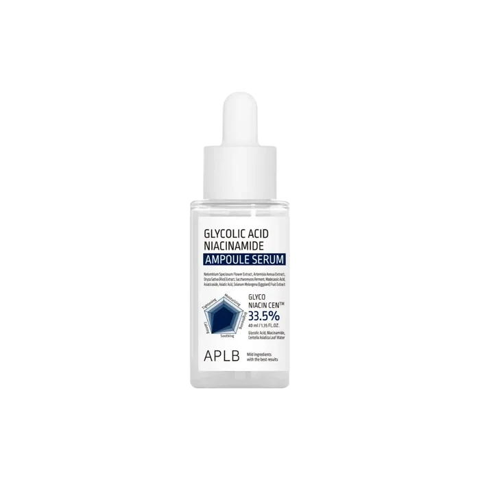 Sérum Iluminador Perfeccionador APLB Glycolic Acid Niacinamide Ampoule Serum 40ml