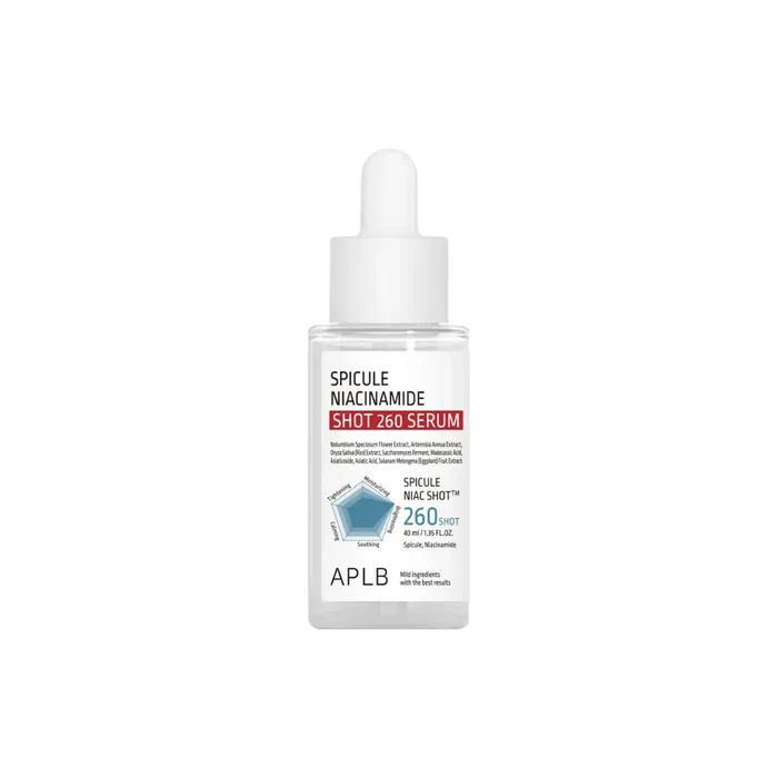 Sérum Perfeccionador con Microagujas APLB Spicule Niacinamide Shot 260 Ampoule Serum 40ml