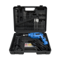 SET TALADRO 1/2" / 550W + ACCESORIOS 106 PCS