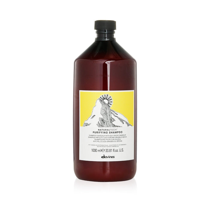 SHAMPOO DAVINES NATURAL TECH PURIFYING 1000 ML.
