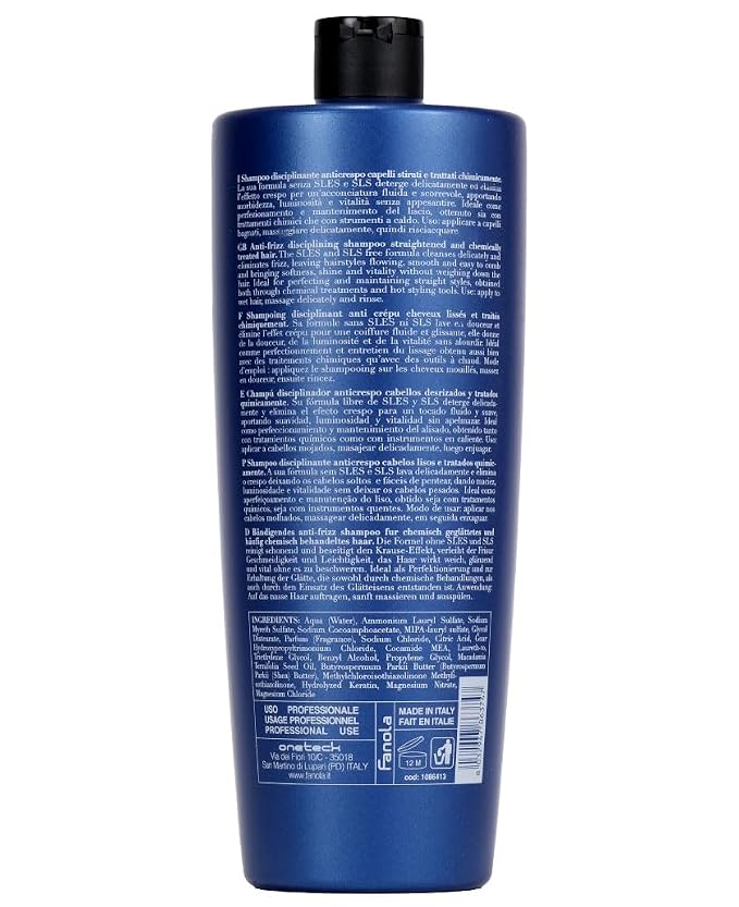 SHAMPOO FANOLA KERATERM HAIR RITUAL 1000ML.