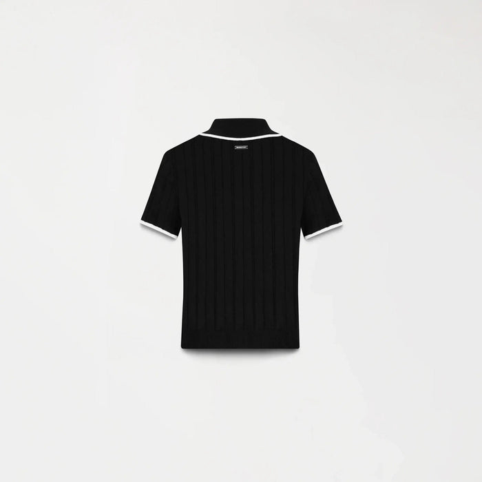 SINNIA KNITTED TOP WOMEN BLACK - Monastery | Tienda Oficial Colombia