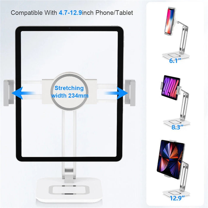 Soporte De Escritorio Plegable Para Teléfono y Tablet