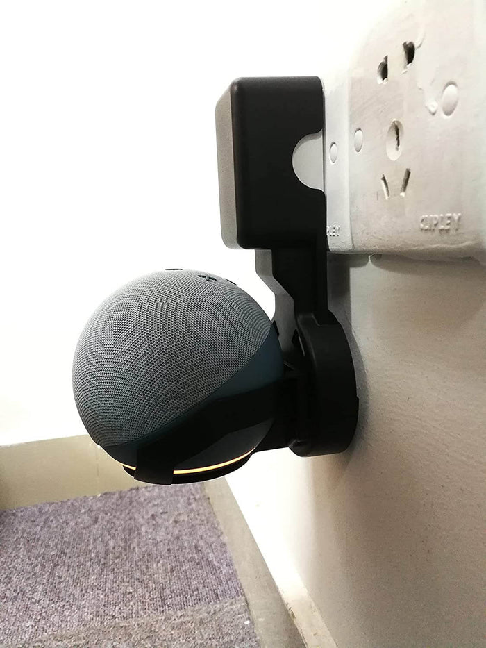 Soporte de Pared Alexa Echo Dot 4th Gen c/ Reloj