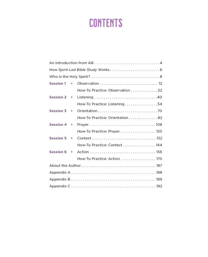 Spirit-Led Bible Study with Video Access: Six Practices to Bring the Bible to Life