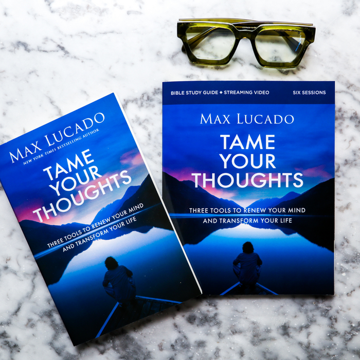 Tame Your Thoughts Bible Study Guide + Book + Devotional Premium Bundle