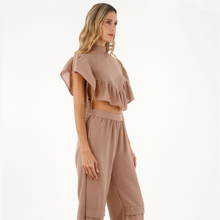 Taupe Savia Pants