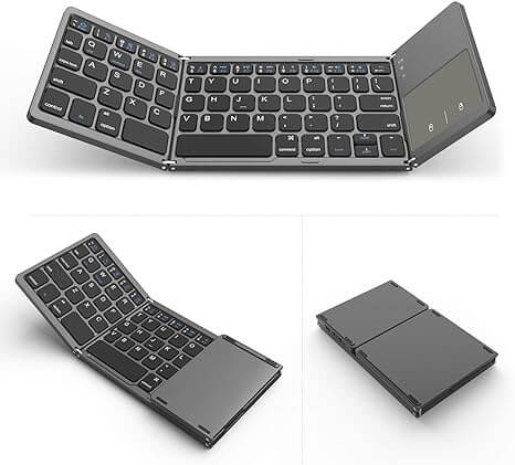 Teclado Portátil Plegable Bluetooth