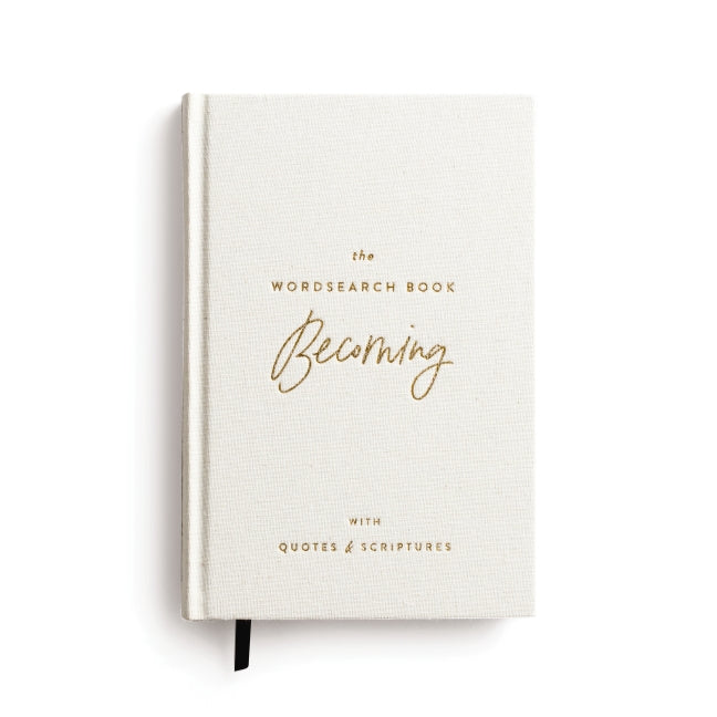 The Becoming Wordsearch Book: 72 Inspirational Search Puzzle Activities with Devotions, Scriptures, and Quotes to Embrace God's Purpose – Perfect Gift for Christian Women